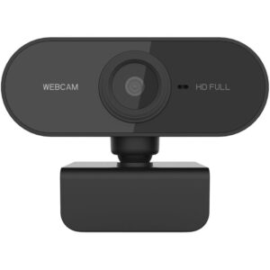 Asupermall - 1080P USB-Webkamera mit Mikrofon Desktop-Laptop-Webcam für Live-Aufzeichnung, unterstützt Videoanrufe, Autofokus, Plug-and-Play