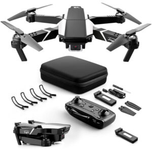 Asupermall - S62 rc Drohne fur Anfanger Mini Folding Altitude Hold Quadcopter rc Spielzeugdrohne fur Kinder mit Headless Mode One Key Return