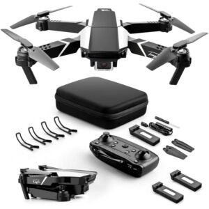 Asupermall - S62 rc Drohne fur Anfanger Mini Folding Altitude Hold Quadcopter rc Spielzeugdrohne fur Kinder mit Headless Mode One Key Return
