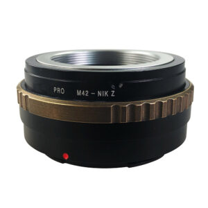 BOR M42-NIK Z-Objektiv-Adapterring Geeignet für M42-Schraubobjektiv für spiegellose NIKON Z-Vollformatkamera