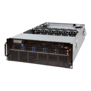 Gigabyte G481-H80 (rev. 100) - Server - Rack-Montage - 4U - zweiweg - keine CPU - RAM 0 GB - SATA/PCI Express - Hot-Swap 6.4 cm (2.5) Schacht/Schächte - keine HDD - AST2500 - GigE, 10 GigE - kein Betriebssystem - Monitor: keiner