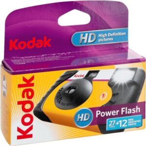 Kodak "Power Flash 27+12 ISO 800 Einwegkamera" Sofortbildkamera