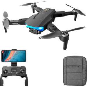 LS-38 gps rc Drohne mit Kamera fur Erwachsene rc Drohne mit 6K Kamera eis Anti-Shake Gimbal Brushless Motor 5G Wifi Videoantenne fpv Quadcopter Smart