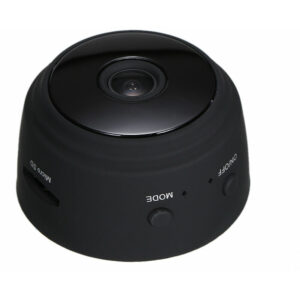 Mini-Spionagekamera WiFi 1080P 150 ° Weitwinkelobjektiv Nachtsicht Bewegungserkennung Tragbare versteckte Nanny-Kameras mit 360 ° Magnethalterung
