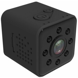 Monly - Quelima SQ23 WiFi Mini Kamera 1080P dr ir Nachtsicht Videorecorder für Home Office Camcorder - Schwarz