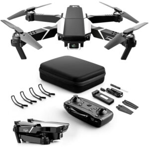 S62 rc Drohne mit Kamera 4K Wifi fpv Dual Kamera Drohne Mini Folding Quadcopter Spielzeug fur Kinder mit Gravity Sensor Control Track Flight Headless