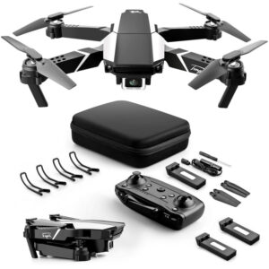 S62 rc Drohne mit Kamera 4K Wifi fpv Dual Kamera Drohne Mini Folding Quadcopter Spielzeug fur Kinder mit Gravity Sensor Control Track Flight Headless