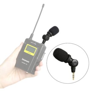 Saramonic SR-XM1 Plug & Play 3,5-mm-Funk-Rundstrahlmikrofon für Video-Mikrofon für DSLR-Camcorder CaMixer SmartMixer Lav