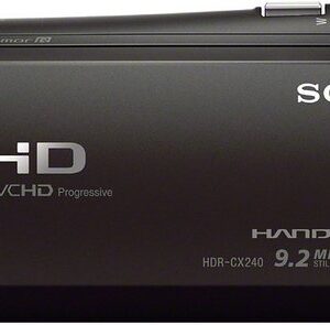 Sony "HDR-CX240E" Camcorder (Full HD, 27x opt. Zoom, Composite Video Ausgang)