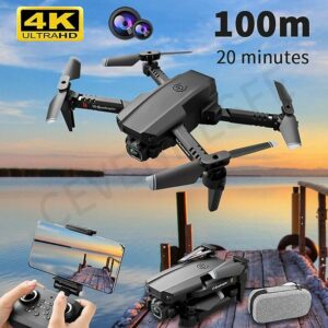 Thsinde - Neue Mini-Drohne Xt6 4k 1080p HD-Kamera Wifi Fpv Luftdruck Höhe Halten Faltbarer Quadcopter Rc Drohne Kind Spielzeug Geschenk Vs E520