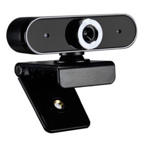 Webcam Webcam mit Mikrofon USB-Videoanruf Computer-Peripheriekamera (Schwarz)