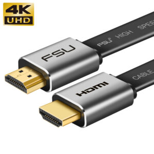 für FSU HDMI-kompatibles Kabel 4K*2K 60Hz High Speed 2.0 Videokabel 3D 1080P HD 1M/2M/3M Lang für Monitor TV PS3/4 Compu