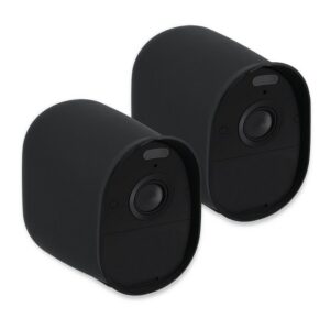 kwmobile Kameratasche, 2x Hülle für Arlo Essential Spotlight - Silikon Security Camera Cover Schutzhülle Kamera