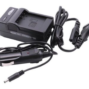vhbw Kamera-Ladegerät (passend für Kompatibel mit Panasonic DMW-BLH7, DMW-BLH7E Kamera / Foto DSLR / Foto Kompakt / Camcorder Digital)