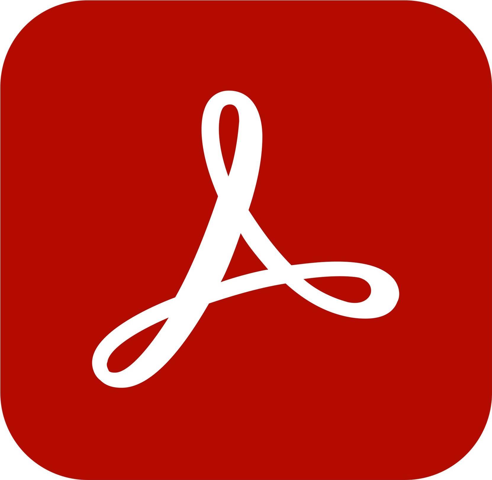 Adobe Acrobat Pro 2020 - Lizenz - 1 Benutzer - TLP - Stufe 1 (1+) - Win, Mac - Finnisch (65324402AD01A00)