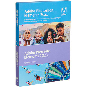 Adobe Photoshop Elements & Premiere Elements 2023 Software Vollversion (PKC)