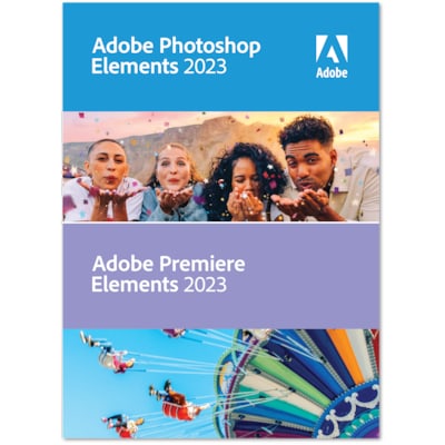 Adobe Photoshop & Premiere Elements 2023 | Box & Produktschlüssel