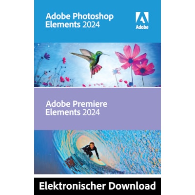 Adobe Photoshop & Premiere Elements 2024 | Windows | Download & Produktschlüssel