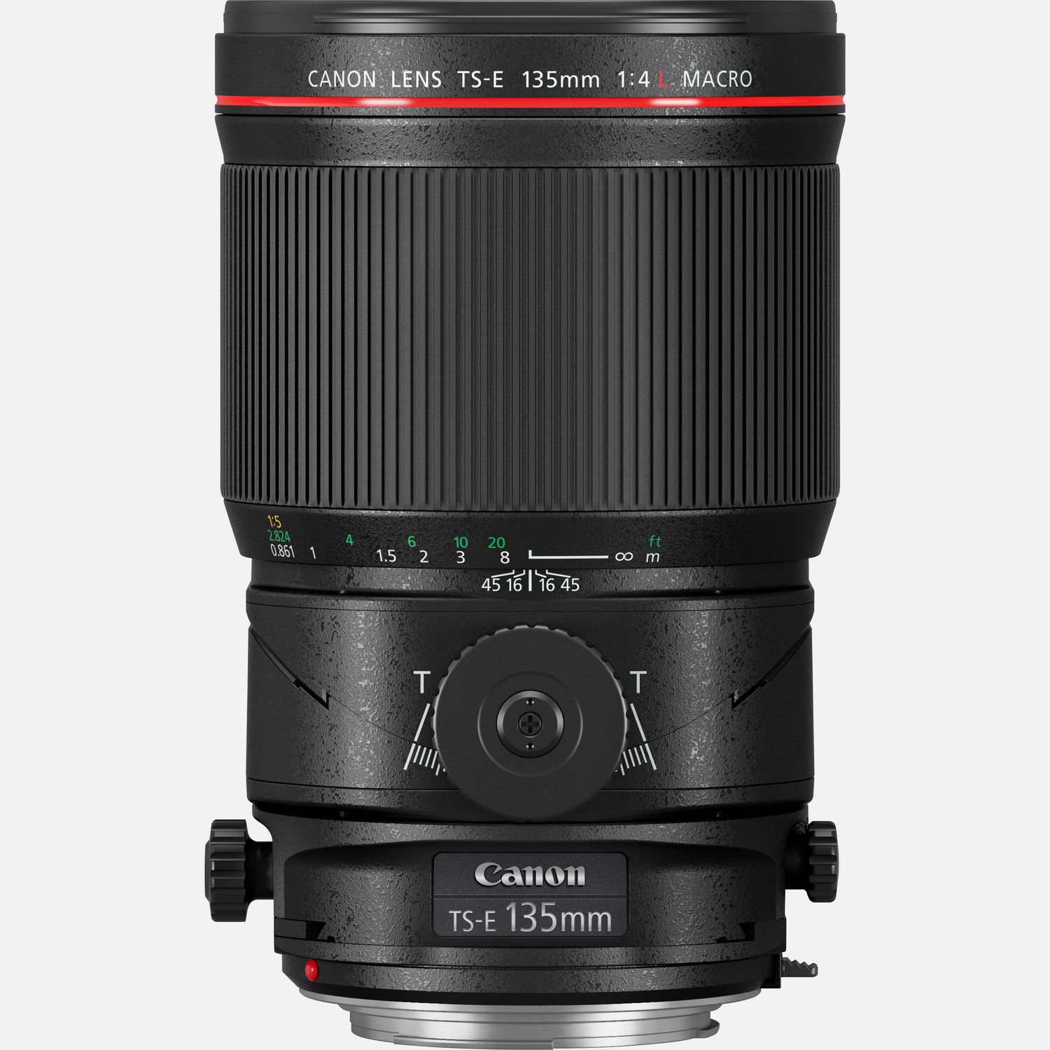 Das TS-E 135mm f/4L ist ein Tilt-und-Shift-Objektiv mit lngerer Brennweite zur Steuerung von Perspektive und Fokusebene. Die kalibrierten Bewegungen ermglichen ein Verschwenken von 10 und ein Verschieben von 12 mm; die erstklassige optische Konstruktion mit Przisionsglas reduziert dabei Verzeichnungen. Das Objektiv liefert von der Mitte bis zum Rand eine erstklassige Schrfe und Makroeigenschaften bis zu einem Abbildungsmastab von 1:2 dank seiner 0,5-fach Vergrerung. Ein ideales Studio-Objektiv mit hherer Reichweite, das mehr Raum fr die Ausleuchtung und damit sehr viel Flexibilitt bei der Aufnahme bietet. Vorteile Ein 135mm-Festbrennweiten-Spezialobjektiv der L Serie mit beweglicher Optik zur Steuerung der Perspektive Anpassung der Fokusdetails bei Makroaufnahmen mit Abbildungsmastab 1:2 Die przisen Bewegungen ermglichen ein Verschwenken von 10, ein Verschieben von 12 mm und eine Rotation der Tilt-und-Shift-Funktion von 90 in jede Richtung Die 135mm-Brennweite verdichtet die Perspektive mit dem zustzlichen Vorteil der Anpassung von Perspektive und Fokusebene. Asphrische und UD-Linsen minimieren chromatische Aberrationen und die SWC-Vergtung (Subwavelength Structure Coating) minimiert Reflexionen und Geisterbilder. Kompatibel mit allen Canon DSLR-Kameras sowie mit spiegellosen Systemkameras der EOS M Serie mit optionalem EF-EOS M Adapter Lieferumfang TS-E 135mm f/4L Macro Objektiv Objektivdeckel E-82II Streulichtblende ET-88 Objektivtasche LP1424 Objektivdeckel E Benutzerhandbuch Gut geeignet fr Details * Alle technischen Daten zeigen Preise und Auszeichnungen .