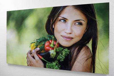 Foto geklebt auf Dibond 110x300 cm