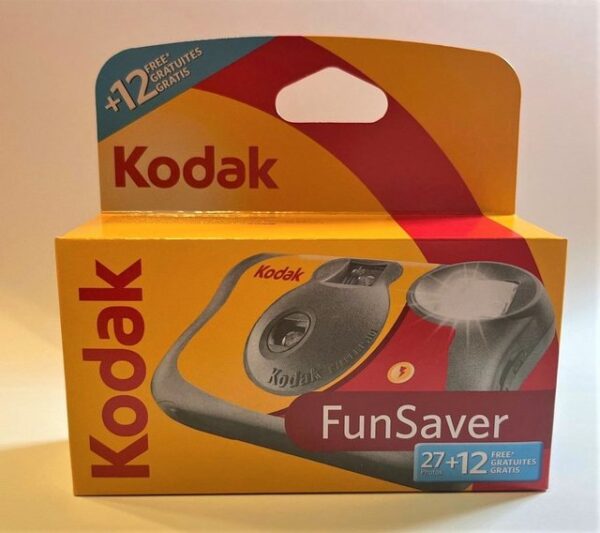 Kodak 1 x Einwegkamera Kodak Fun Saver 27+12 ISo 800 Einwegkamera