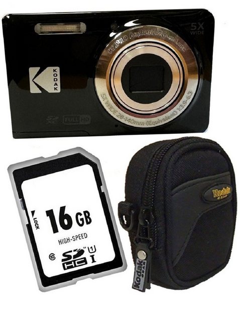 Kodak Kodak FZ55 schwarz Digitalkamera Set Angebot Kompaktkamera