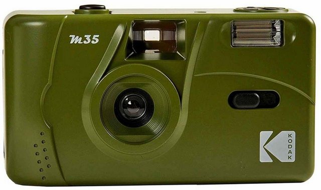 Kodak M35 Kamera olive green Kompaktkamera