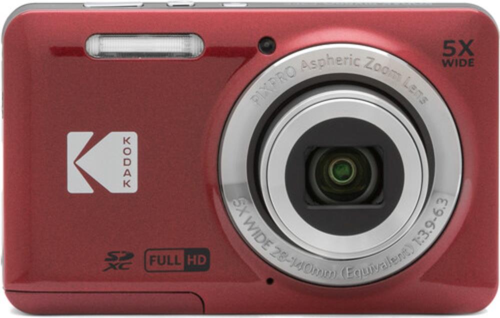 Kodak PIXPRO FZ55 1/2.3 Kompaktkamera 16 MP CMOS 4608 x 3456 Pixel Rot (FZ55RD)