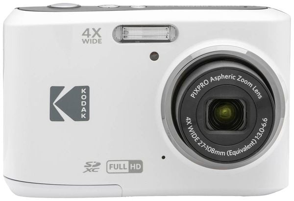 Kodak Pixpro FZ45 Friendly Zoom Digitalkamera 16 Megapixel Opt. Zoom: 4 x Weiß Full HD Video, HDR-Video, Integrierter Akku