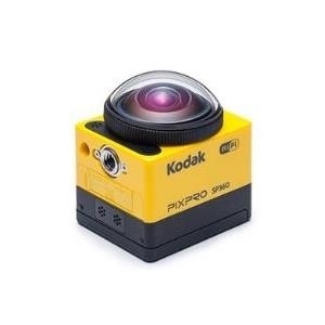 Kodak Pixpro SP360 EXTREME Actioncam 16,3 Megapixel (2/3 MOS Sensor), ISO 100 - 800 - Festbrennweite: 8 mm, f/2,8 - Full HD Videoaufnahme (1.920 x 1.080 Pixel, 30 fps) - integriertes 2,50cm (1) LCD Display - Staub-/Spritzwasserschutz, Wasserdicht, HDMI, USB 2.0, WLAN, NFC (PIXPRO SP360 EXTREME)