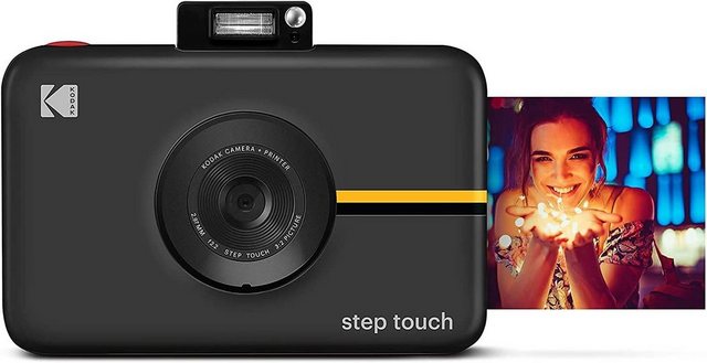 Kodak Step Touch Black Sofortbildkamera (13.2 MP, Touchscreen & Bluetooth)