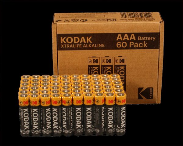 Kodak XTRALIFE alkaline AA Abattery (60 pack) (30422643)