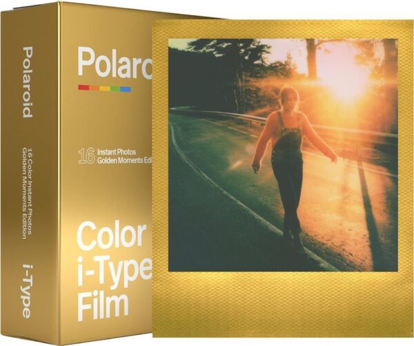 Polaroid - Golden Moments Edition - Double Pack - Instant-Farbfilm - I-type - ASA 640 - 16 Belichtungen - 2 Kassetten (006034)