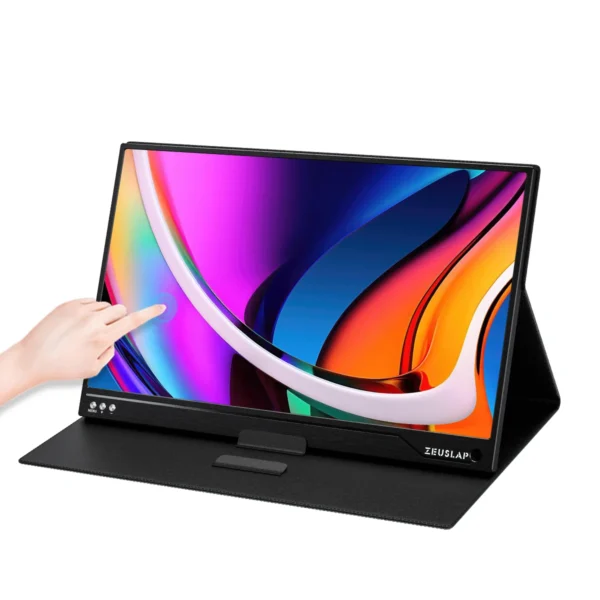 15 6 inch Touch Tragbare Monitor 1920*1080P FHD IPS VESA Montierbar Sub Screen für Dex PS5 Laptop