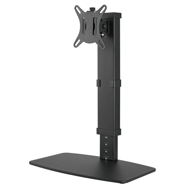 ADAKAT TV Monitor Tischständer mit Lift-Mechanismus I 17-32 Zoll (43-81cm) I Monitorständer