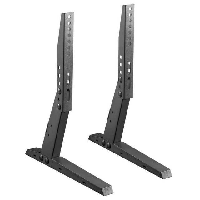 ARLI TV Standfuss Universal 13 - 37 zoll für LED Bildschirm Monitor VESA TV-Standfuß, (bis 37,00 Zoll, 2 Stück, 1-tlg., höhenverstellbar, EVA-Schaumstoff, schützt die Möbel vor Kratzer)