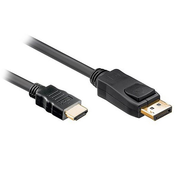 Bolwins M39 180cm Adapter Kabel DP Displayport auf HDMI für Laptop PC Monitor Video-Kabel, (180 cm)