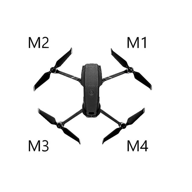 DJI DJI Mavic 2 - Motor Arm hinten rechts M4 Zubehör Drohne