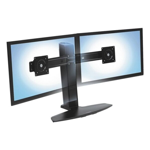 Ergotron Neo-Flex Lift Stand Monitorständer, (bis 24 Zoll, für 2 Monitore, stufenlos höhenverstellbar bis 13 cm)