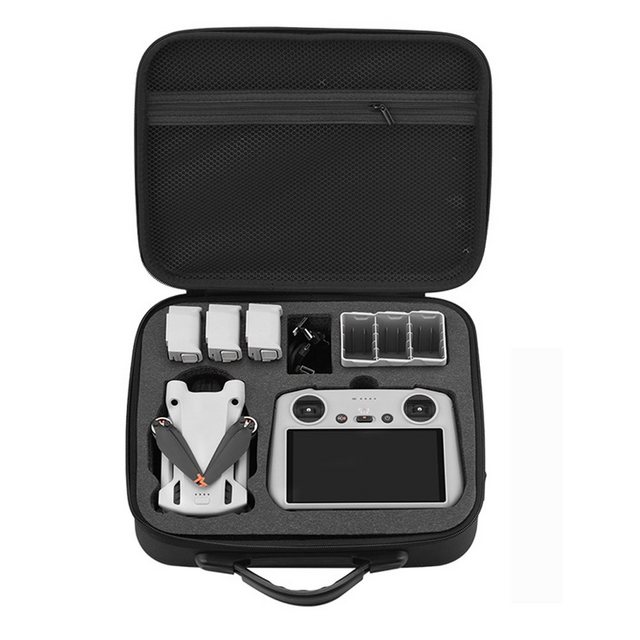 GelldG Drohnen-Tasche Hartschalenkoffer für DJI Mini 3 Pro, passend für DJI RC