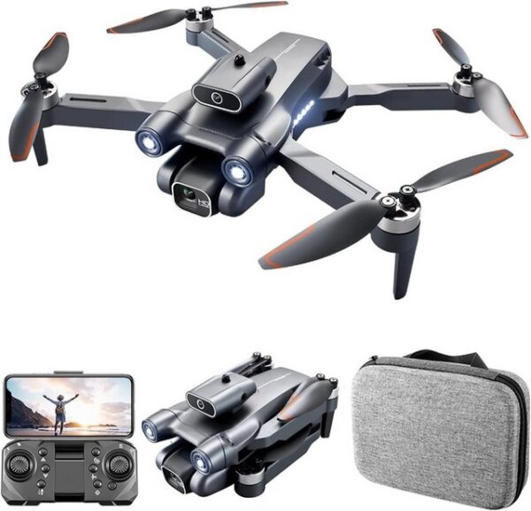 Goolsky Drohne (6K, Gestenfotografie, Maintien D'Altitude Mode 'Headless' 1 Akku, LS-S1S Drohne mit Kamera 6KWIFI Professional Bürstenloser Quadcopter)