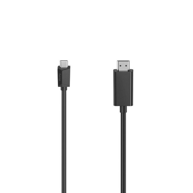 Hama Video-Kabel, USB-C-Stecker-HDMI™-Stecker, Monitor-Adapterkabel 1,50 m USB-Kabel, HDMI, USB-C, (150 cm), Ultra-HD 4K