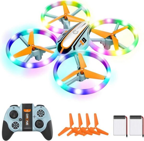 LEAPRCSTORE i9 Drohne für Kinder, RC Quadrocopter Drohne (mit Kopflos Modus, Höhenhaltung und 3D Flip, Spielzeug und Geschenke)