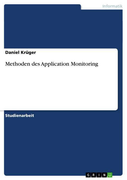 Methoden des Application Monitoring