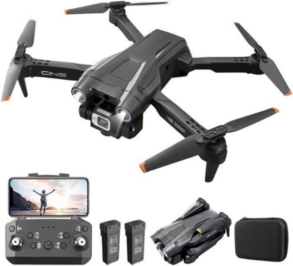 Mingfuxin Faltbare Drohne mit Kamera für Anfänger, RC Quadcopter Drohne (1080p, 1530p, mit App WIFI FPV Live-Video Höhenhaltung Headless-ModusOne-Key-Abheben)