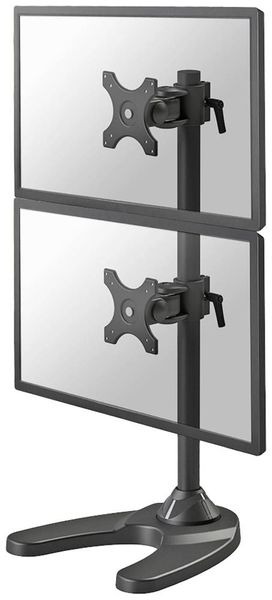 Neomounts FPMA-D700DDV 2fach Monitor-Standfuß 25,4 cm (10") - 68,6 cm (27") Höhenverstellbar, Neigbar, Schwenkbar, Rotierbar