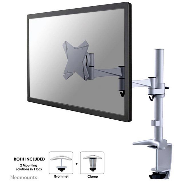 Neomounts by Newstar Neomounts FPMA-D1330SILVER 1fach Monitor-Tischhalterung 25,4 cm (10) Monitor-Halterung