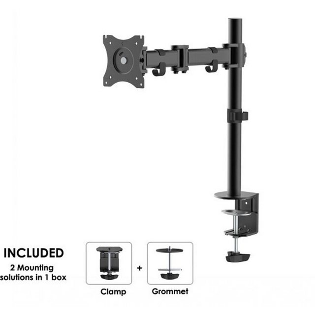 Neomounts by Newstar Neomounts NM-D135BLACK 1fach Monitor-Tischhalterung 25,4 cm (10) - 76 Monitor-Halterung