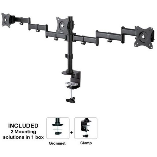 Neomounts by Newstar Neomounts by Newstar NM-D135D3BLACK 3fach Monitor-Tischhalterung 25,4 Monitor-Halterung