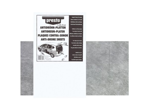 PRESTO Anti-Dröhn-Matte Presto Antidröhn-Platten schw. (608012)